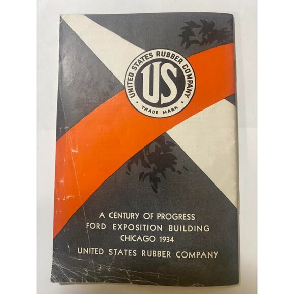 1934 United States Rubber Company Century Of Progress Booklet - Picture 2 of 8